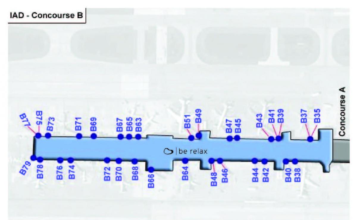 карта Даллеса терминал Б