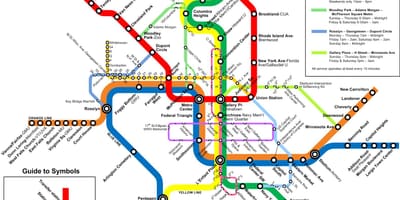 Вашингтон метро аутобус картице