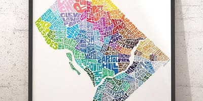 Вашингтон мапи уметности