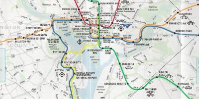 Вашингтон мапи метроа